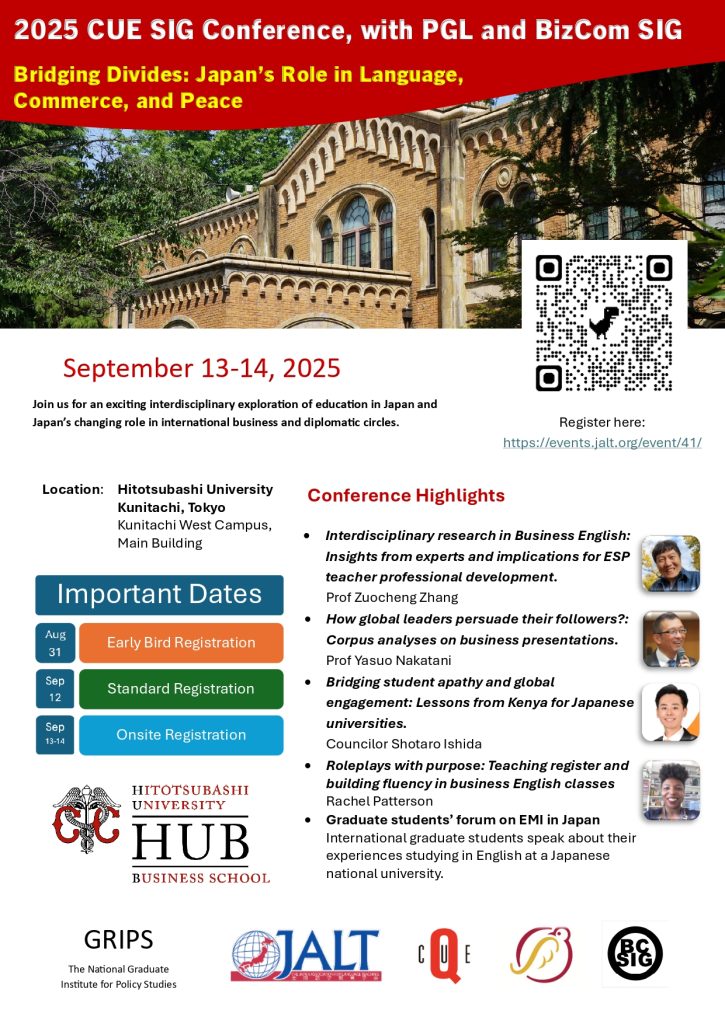 CUE, PGL, BizComm Conference